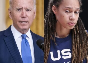 President Joe Biden meets with Brittney Griner’s Wife
