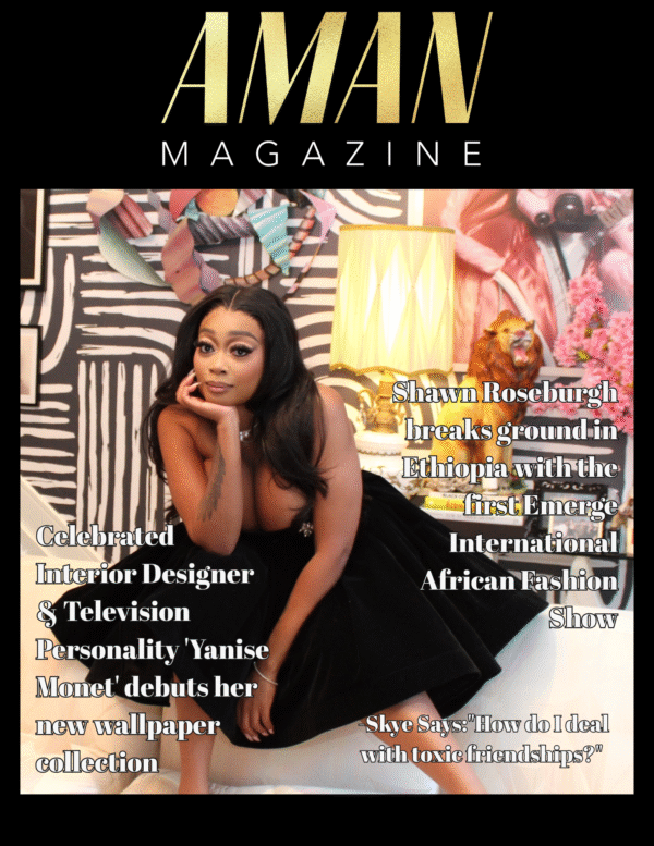 Aman Magazine July 2025 ft Yanise Monet
