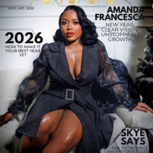 Aman Magazine January 2026 ft Amanda Francesca