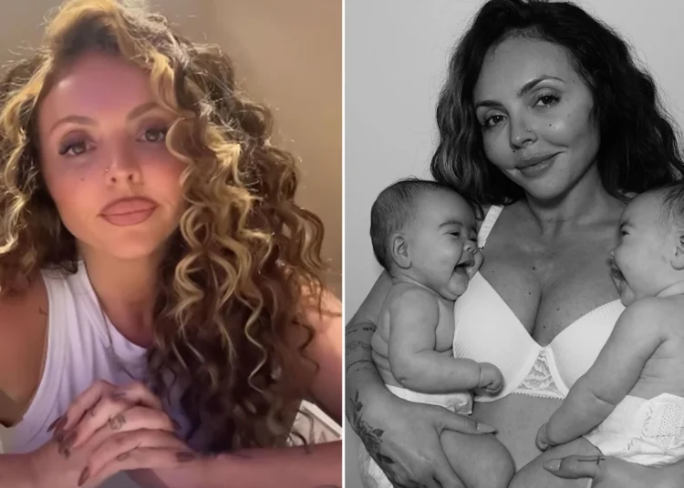 Jesy Nelson reveals her twin daughters have been diagnosed with SMA